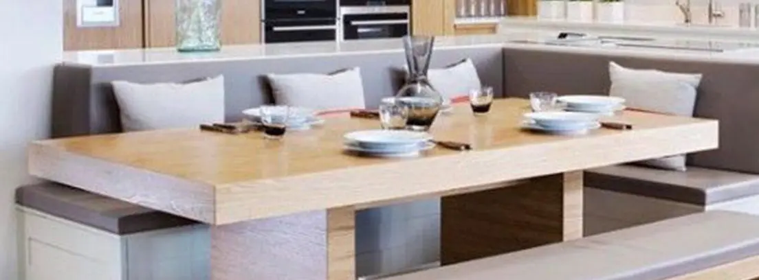 Banco corrido cocina: una solución funcional y estética para tu espacio - Qué es un banco corrido banco corrido cocina - Qué es un banco corrido