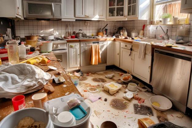 cocina desordenada - Qué significa tener la cocina desordenada